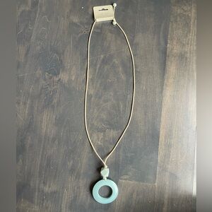 Charlie Paige Elegant Blue Pendant Necklace